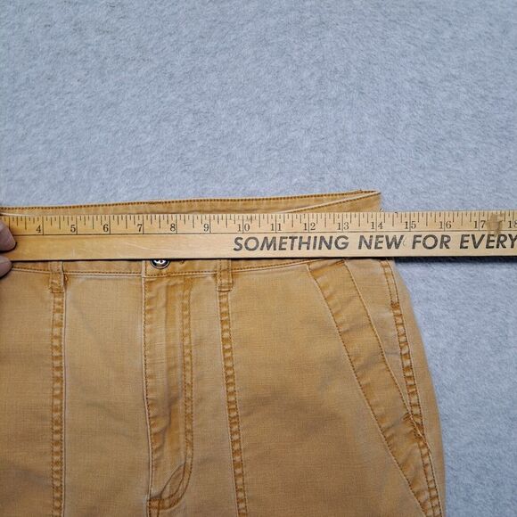 Madewell Jeans Womens 27 Cargo Carpenter Canvas Brown mb288 - Picture 6 of 9